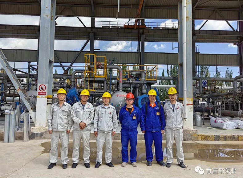 肯富來新一代大流量、高排壓的火炬氣串聯液環壓縮機